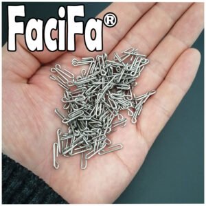 100 pcs Fast Fishing Snaps enchufe rapido Fishing Connector Fast Hook