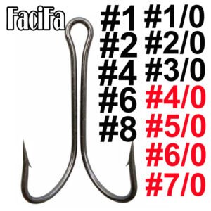 20 pcs Double Fishing Hook Duple Hook Frog Lure Hook