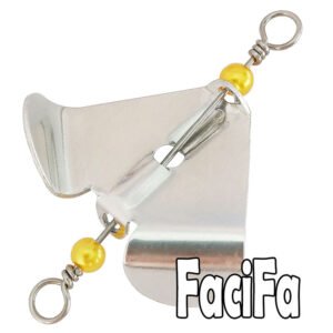 5 pcs Metal Rotating Blade Propeller Diy Material Accessories For Trolling Fly Fishing Hard Lures Spinner Baits Spoons