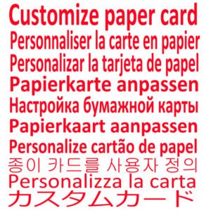 Click Here To Customize Paper Cards for Retrail Plastic Box or Others