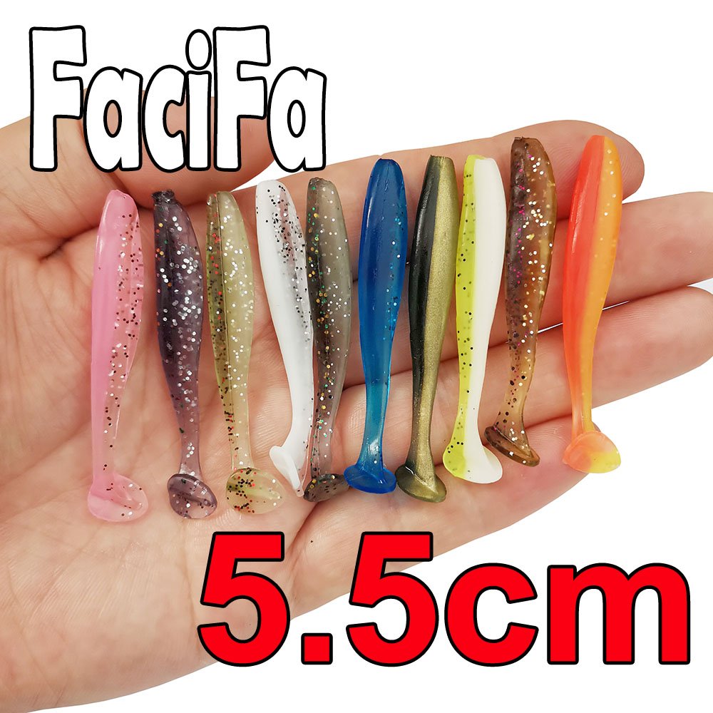 10 pcs Soft Lure Silicone Bait Shad Wobbler Fishing lure Sea Worm Swimbait Streamer Silicone Lure - Image 5