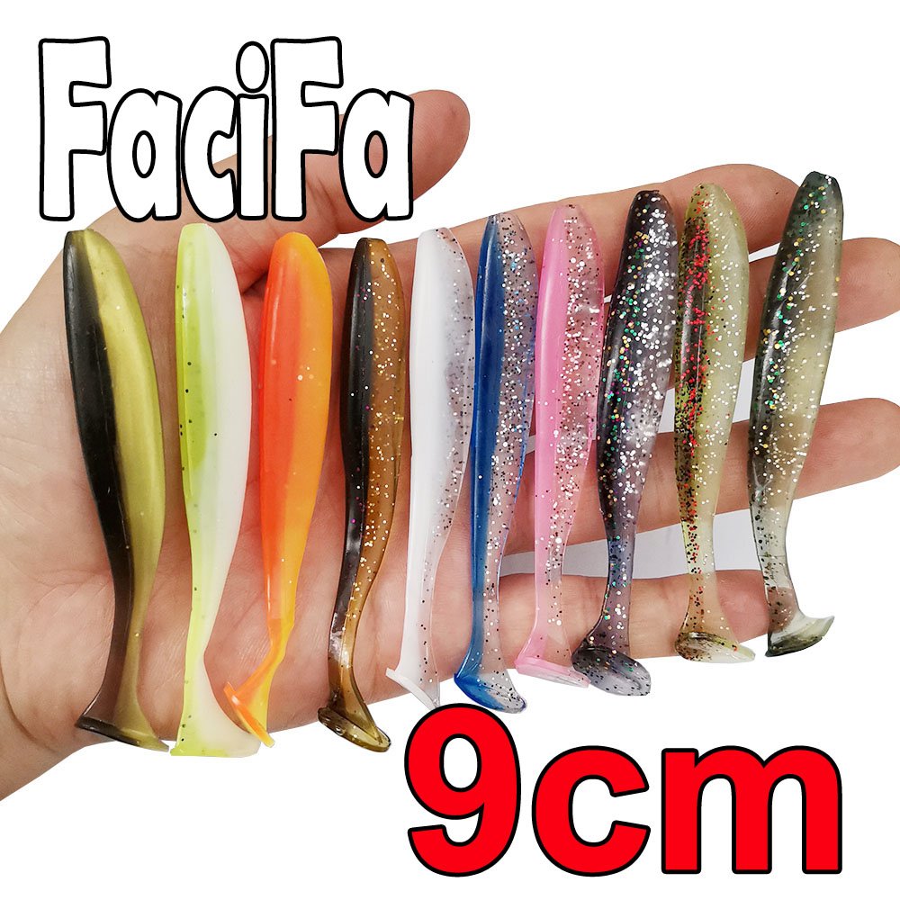 10 pcs Soft Lure Silicone Bait Shad Wobbler Fishing lure Sea Worm Swimbait Streamer Silicone Lure - Image 7