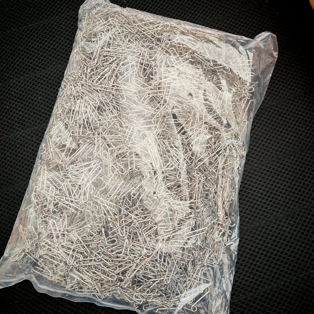 Customized product: 10000 or 20000 pcs Silvery Stainless Steel Snaps Pin - Image 2