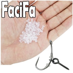 500 pcs Hook Stops Beads Carp Fishing Accessories Stoper Hair Chod Ronnie Rig Pop UP Boilies Stop