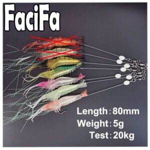 [Clearance Sale] 20 pcs Luminous Shrimp Fishing Lures Baits