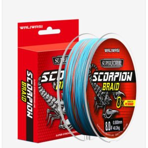 100 meter PE Solid Color Fishing Line 8 Strands Braided Wear-resistant Fishing Line