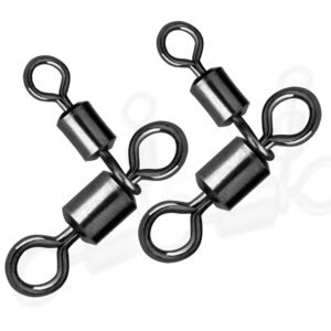 500 pcs 3 way Fishing Swivels