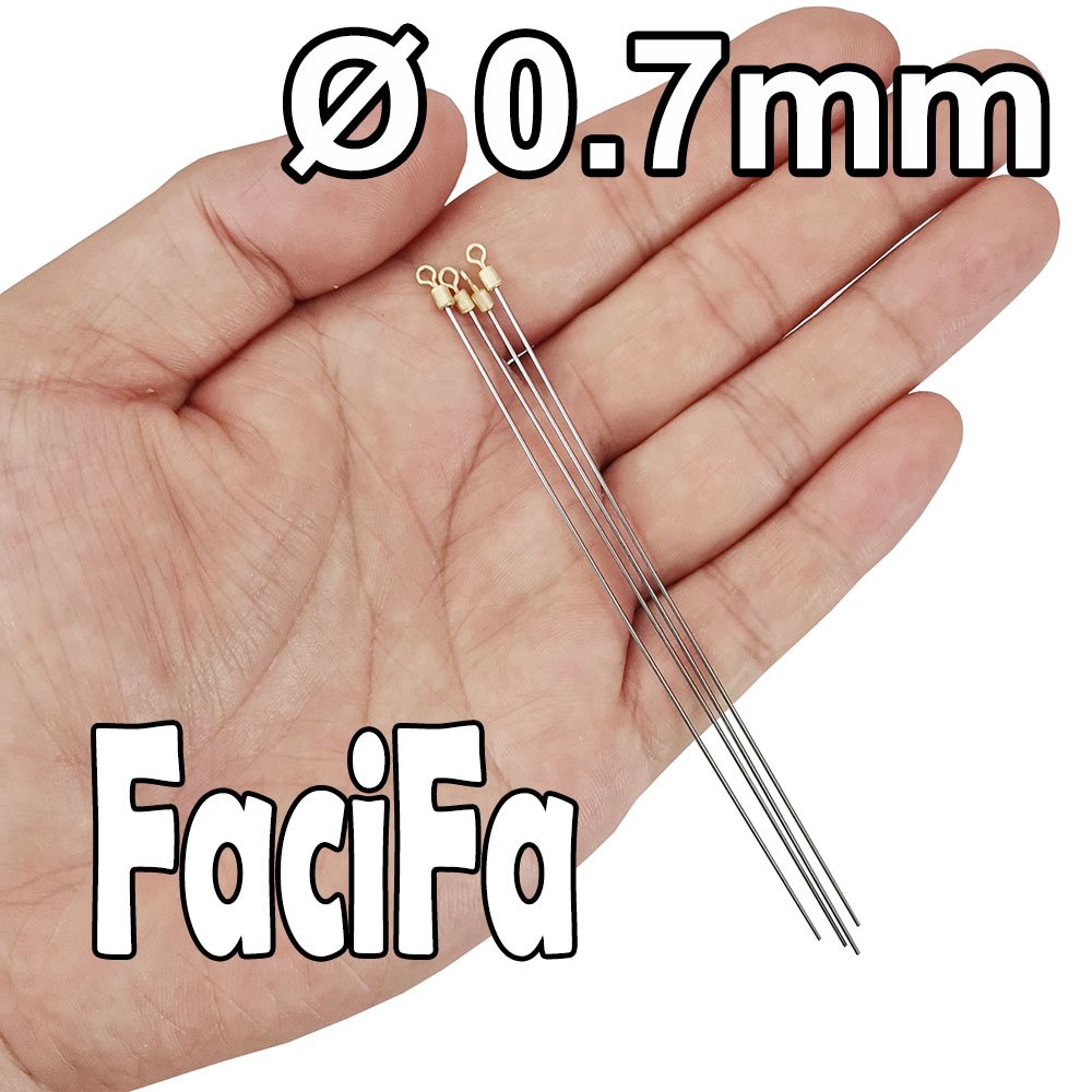 500 or 250 pcs Long Pole Bearing Swivel Fishing Connector - Image 9