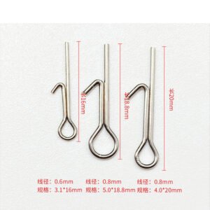 300 pcs Stainless Steel Fast Fishing Accessories