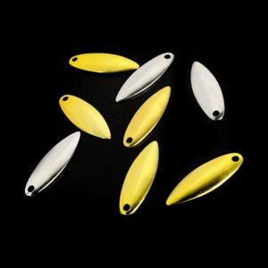 100 pcs Metal Fishing Blade Noise sequins Paillette Spinner blades for Fishing Lure Spoon Spinner